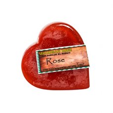Rose Heart Shaped Handmade Soap