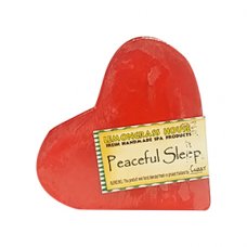 Peaceful Sleep Heart Shaped Handmade Soap